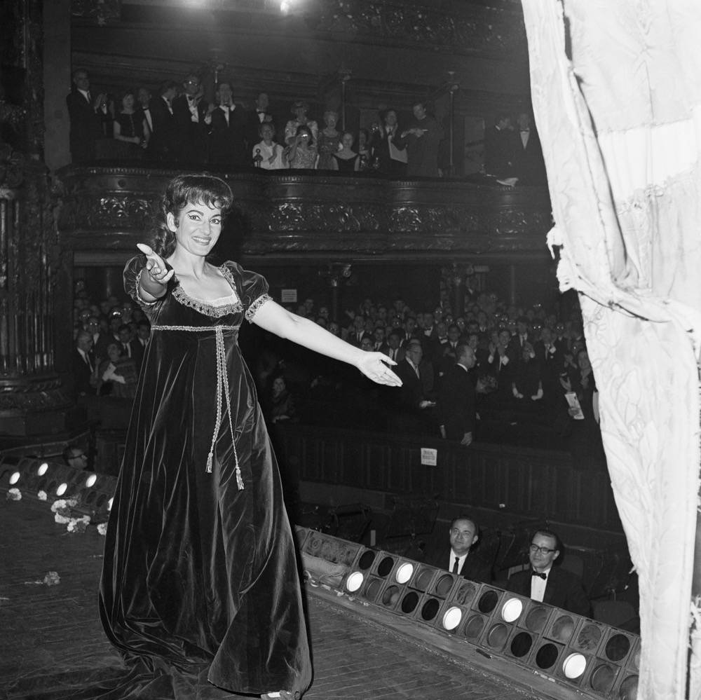 Maria Callas on Stage