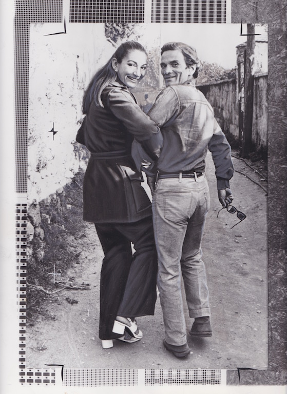 avec Pasolini apres le tournage de MeÅdeÅe 1970 Copyright Mario Tursi