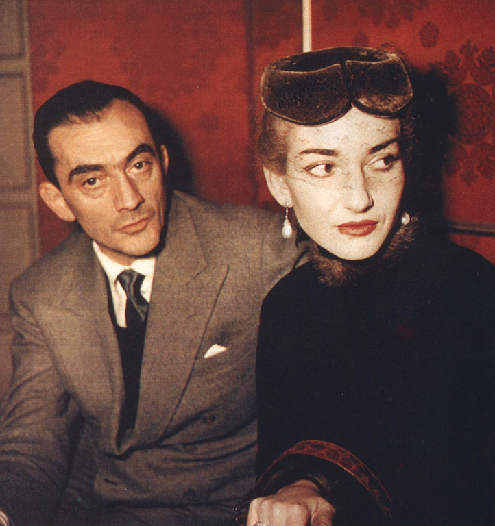 avec Visconti a La Scala 1954 Copyright Fonds de Dotation Maria Callas